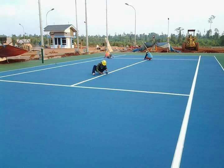 Jasa Pengecatan Lapangan Flexi pave